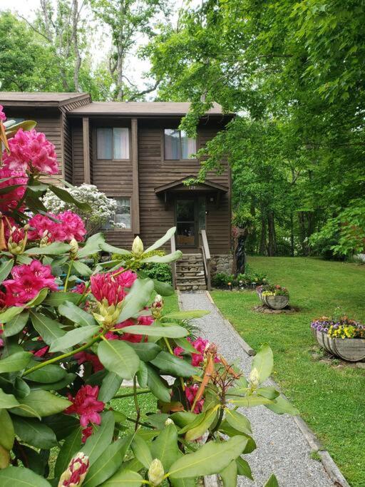 J.Creek Retreat, Creekside Townhouse +1 Car Garage Villa Maggie Valley Exterior photo